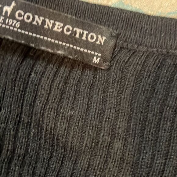 Peruvian Connection Ribbed Pima Cotton Sweater Medium C28 - Picture 5 of 6